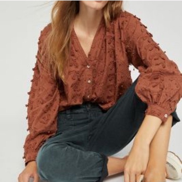 Anthropologie Tops - NWT Anthropologie Kathryn Textured Top